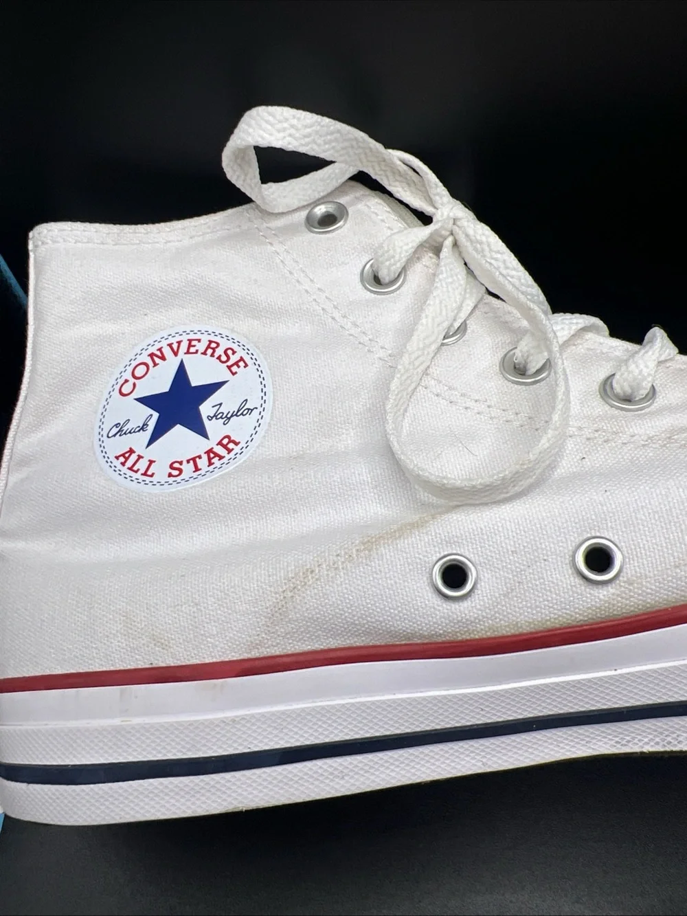 Converse Chuck Taylor All Star High Top Sneakers Size 10 - Picture 10 of 13